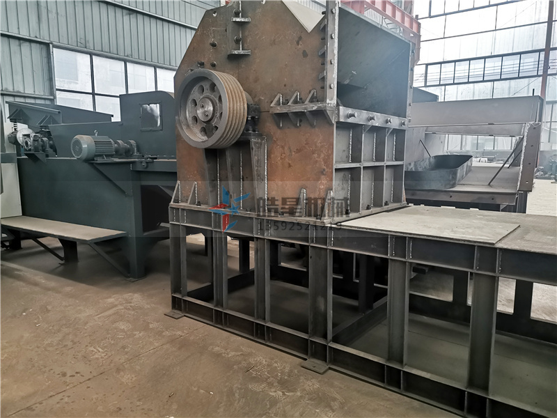 廢鋁破碎機|鋁合金破碎機設備廠家成品生產現場