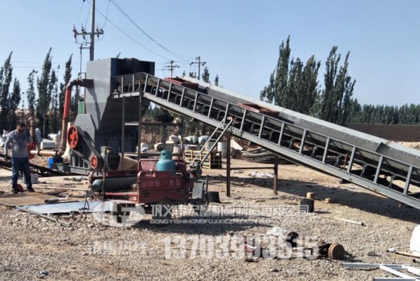 廢棄彩鋼瓦破碎選配哪種破碎機型號更合適，產(chǎn)能多少？