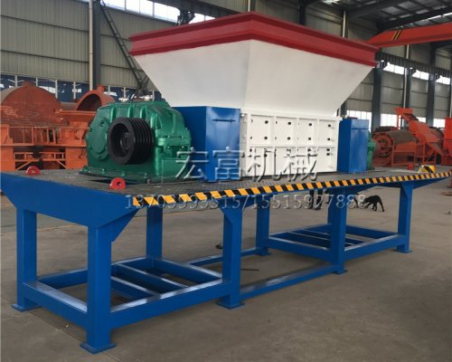 大鐵桶金屬撕碎機和塑料撕碎機都可以撕碎金屬嗎？