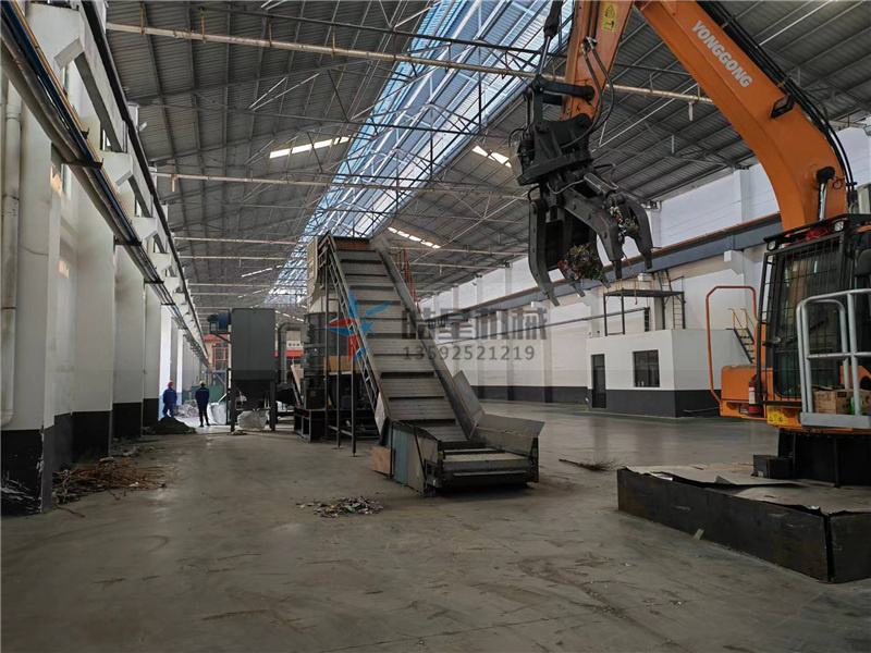 廢鋼破碎機(jī)突然不工作了多半是這些原因